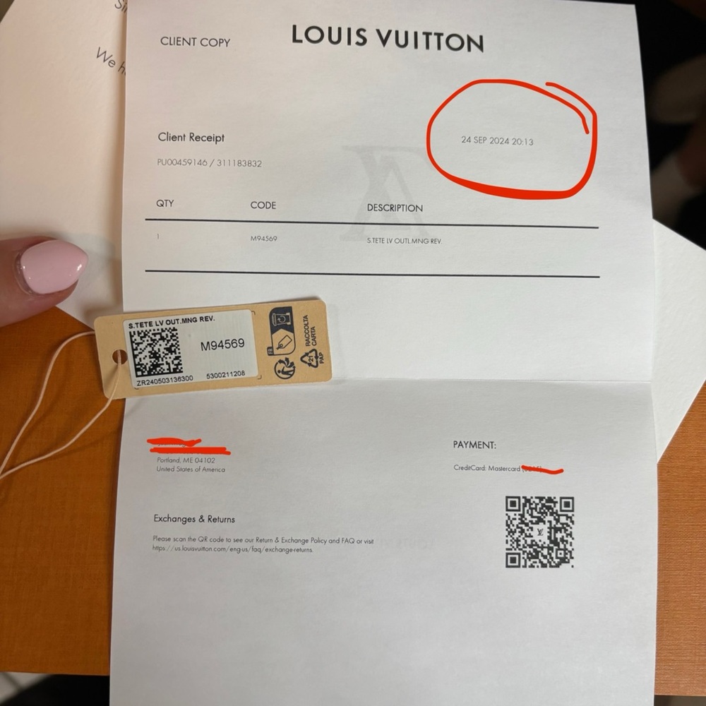 LV Outline Headband - Picture 7 of 11